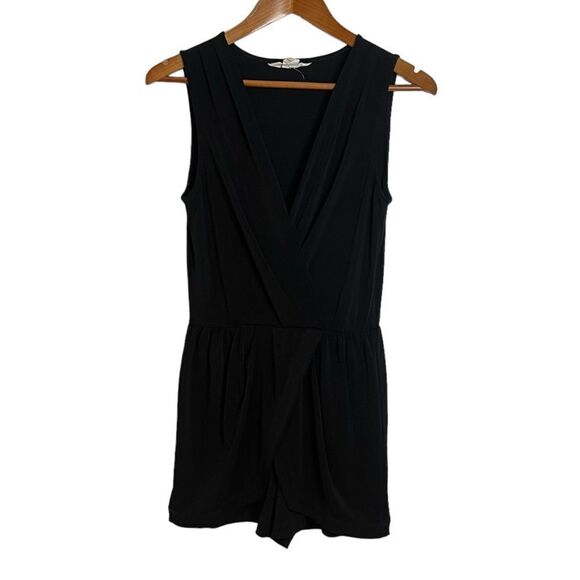 3 for $30! BCBGENERATION black sleeveless romper - Picture 1 of 10